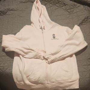 Disney Pink Full Zip-Up Hoodie
